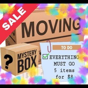 Resellers Mystery box of 5 items mixed items